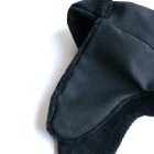 MORE DEDAIL1: COMESANDGOES / DRY WOOL FUR EAR CAP