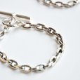 画像4: GENERAL by Lemontea / GENERAL 925 SILVER T-BAR BRACELET 03 (4)