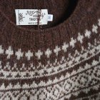 MORE DEDAIL1: NOR'EASTERLY/L/S WIDE NECK 2TONE NORDIC 21aw