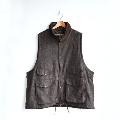 画像1: PORTRAITE (ポートレイト) / OVER VEST WOOL (005-EQ)