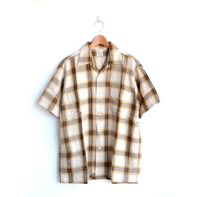 画像1: orslow / OMBLE CHECK SHORT SLEEVE SHIRT
