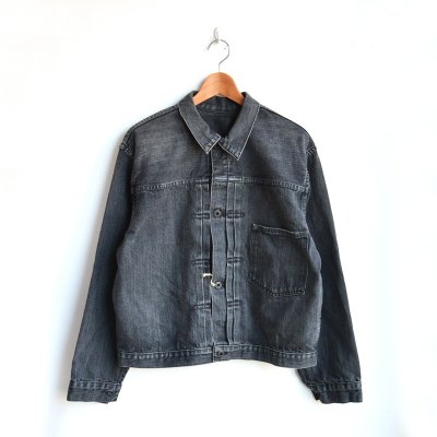 画像1: orSlow / WWII Type1 Black Denim Jacket