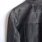 MORE DEDAIL1: orSlow / WWII Type1 Black Denim Jacket