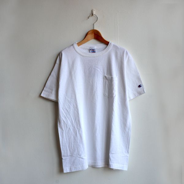 Champion チャンピオン Made In Usa T1011 Us ポケットtシャツ C5 03 ホワイト