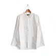 画像2: *A VONTADE /Gardener Apron Shirts -Linen Chambray-