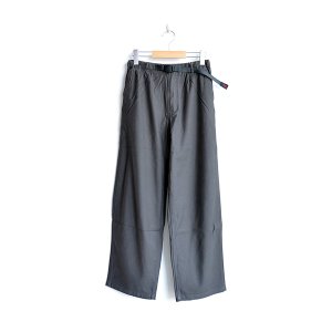 画像: GRAMiCCi / BACK SATAIN WIDE PANTS