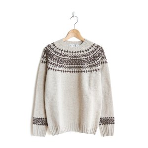 画像: NOR'EASTERLY/L/S WIDE NECK 2TONE NORDIC