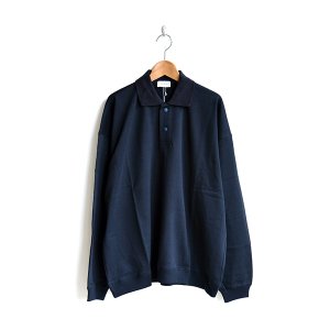 画像: YAAH / LONG SLEEVE POLO SHIRT (AW19BRYACT04NN)