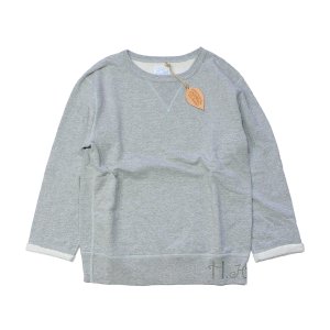 画像: ハチガハナ×ライディングハイ / スウェットシャツ グレー （14AW-HH-036）