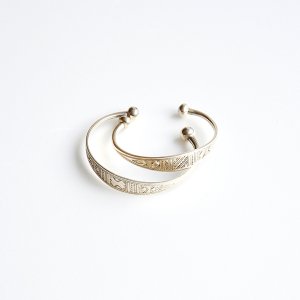 画像: TUAREG SILVER / BALL-END TAPERED BRACELET