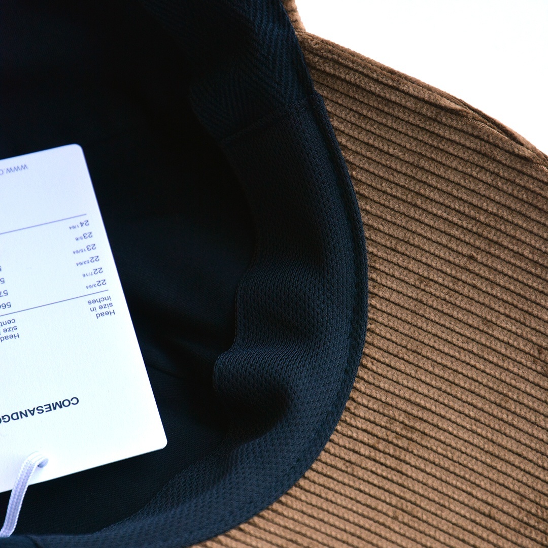 画像: COMESANDGOES / CORDUROY CAP