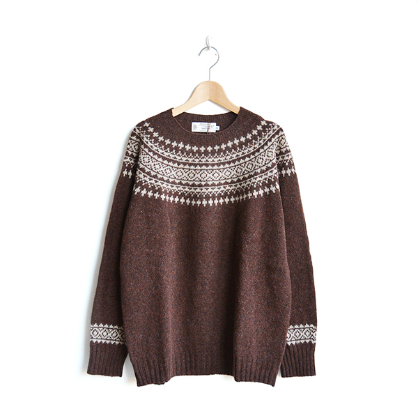 画像2: NOR'EASTERLY/L/S WIDE NECK 2TONE NORDIC 21aw