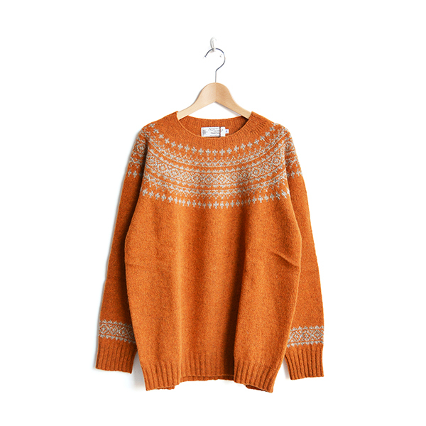 画像1: NOR'EASTERLY/L/S WIDE NECK 2TONE NORDIC 21aw