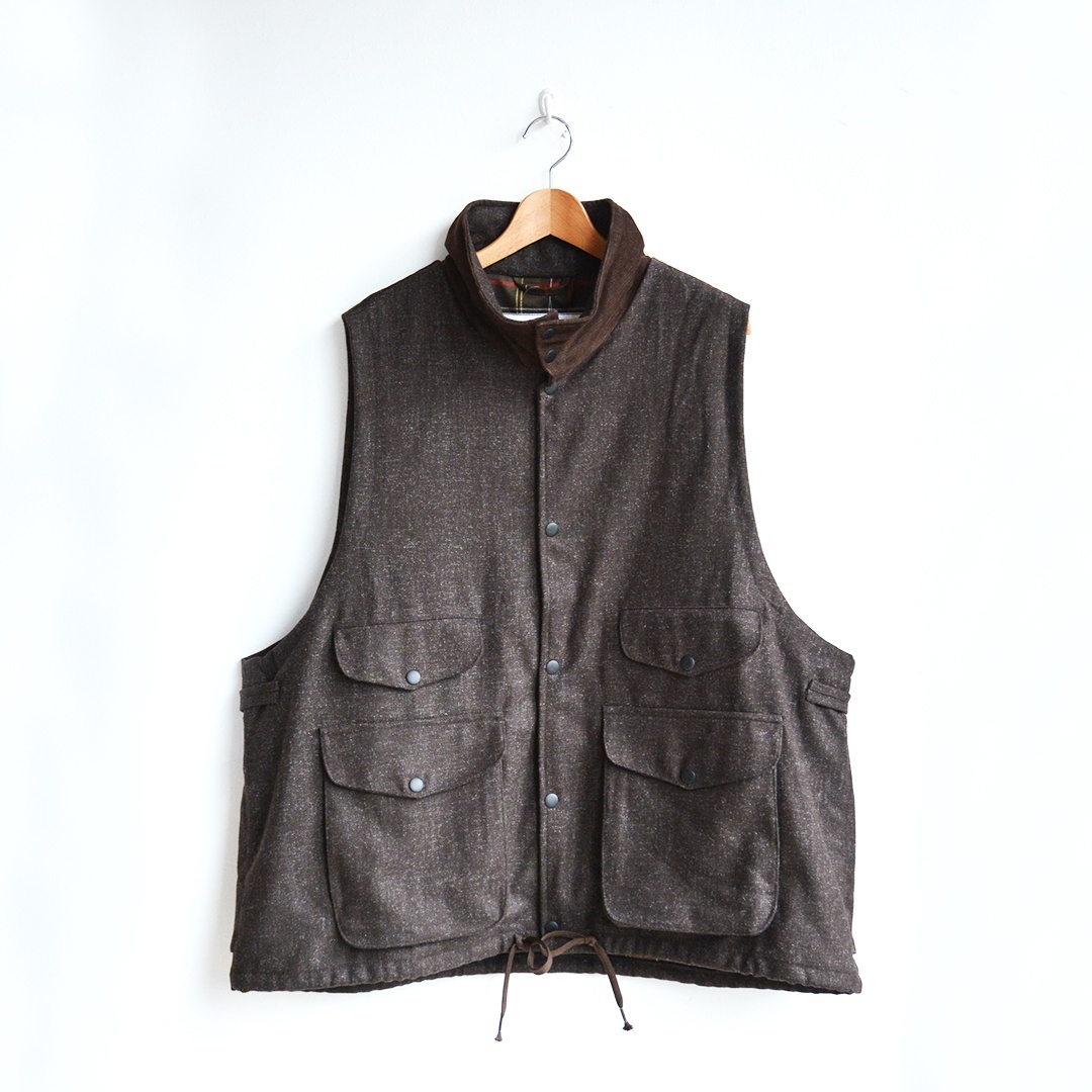 画像1: PORTRAITE (ポートレイト) / OVER VEST WOOL (005-EQ)