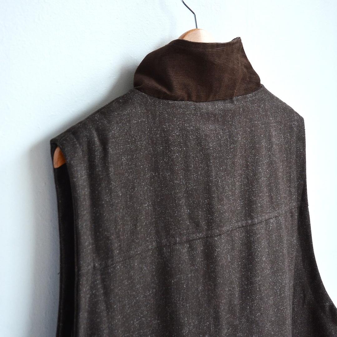 画像: PORTRAITE (ポートレイト) / OVER VEST WOOL (005-EQ)