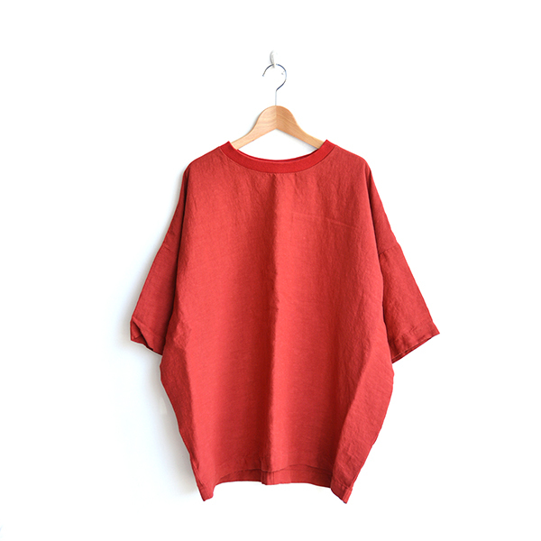 HARVESTY（ハーベスティ） / SHORT SLEEVES PULLOVER LINEN/RAYON