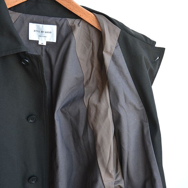 STILL BY HAND（スティル バイ ハンド） / Nylon Soutien Collar Coat