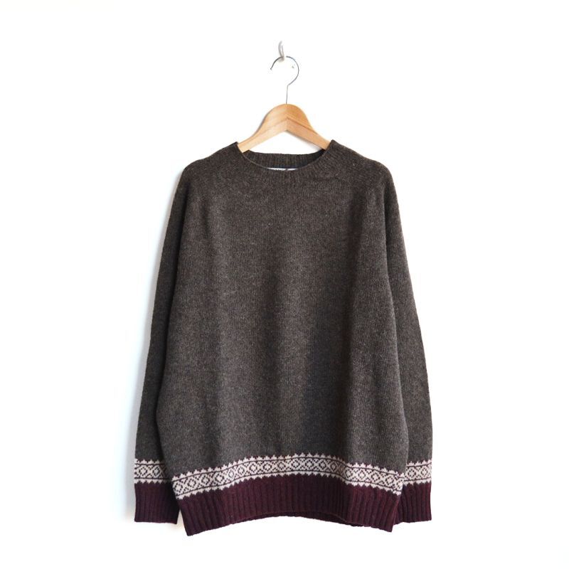 NOR'EASTERLY（ノア・イースターリー） / L/S CREW HEM NORDIC