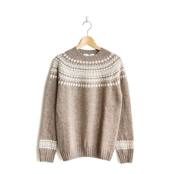 NOR'EASTERLY（ノア・イースターリー） / L/S WIDE NECK 2TONE NORDIC