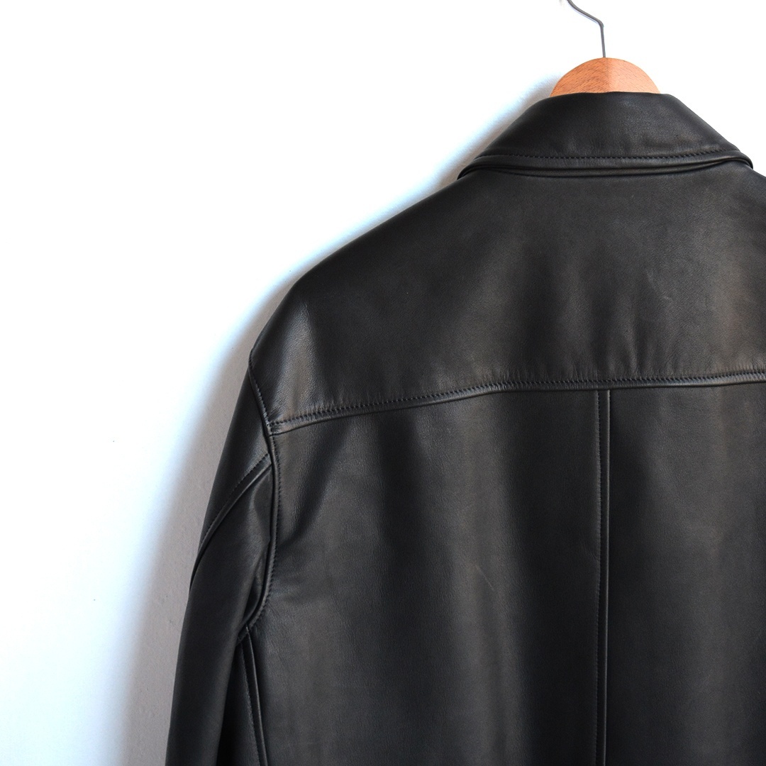 画像: *A VONTADE / Leather Car Coat (RD-0106-24AW)