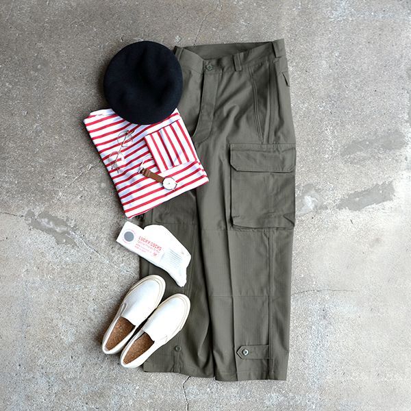 画像: ORDINARY FITS SURPLUS / M-47TYPE CARGO PANTS