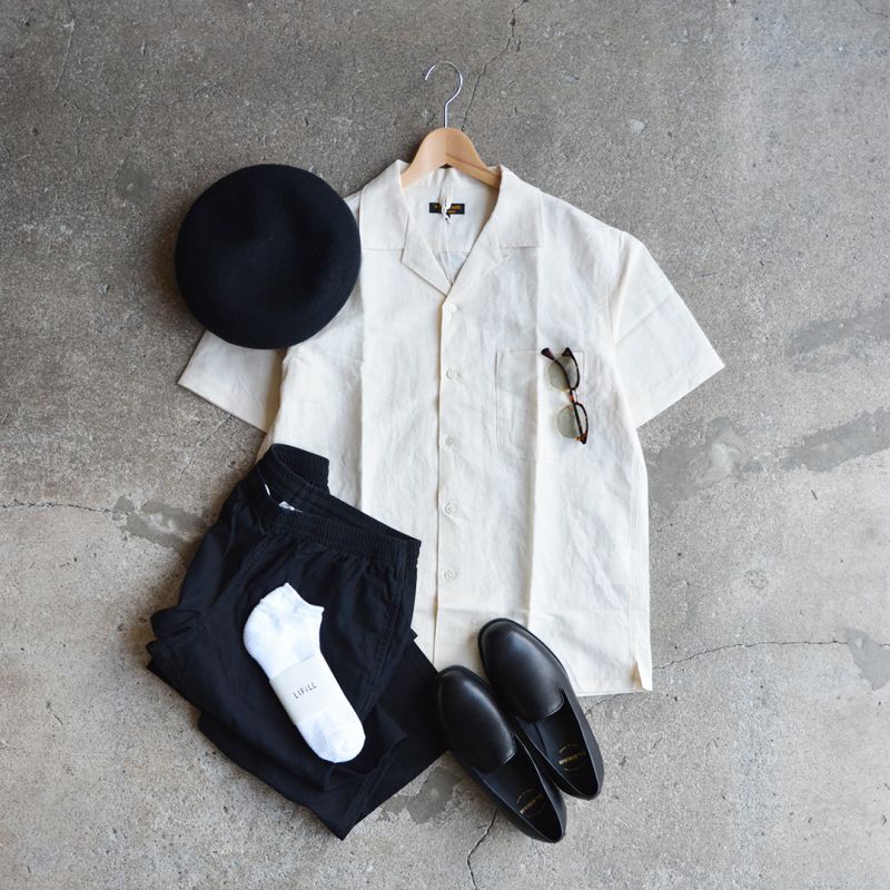 画像: *A VONTADE /Open Collar Shirts S/S