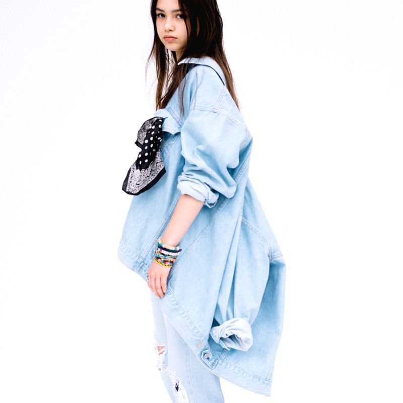 画像: J.B.ATTIRE (ジェービーアタイア) / PARIS RIPPED DENIM ICE BLUE